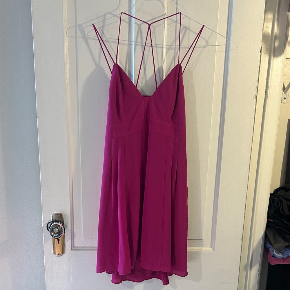Express Fuchsia Dress - Picture 2 of 4